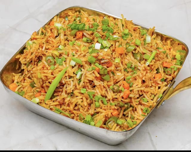 Hyd Street Style Veg Fried Rice.
