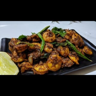 Curry Leaves Shrimp Fry