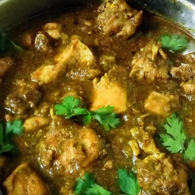 Gongura Chicken.