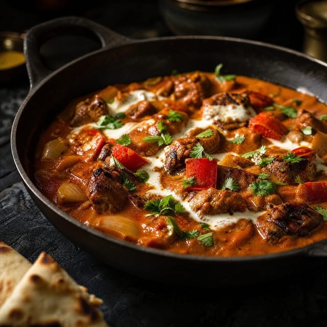 Lamb Tikka Masala.