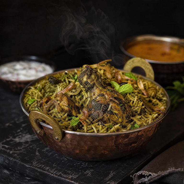 Delicious Chicken Dum Biryani