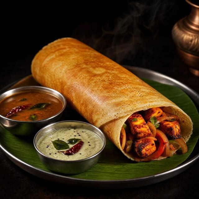 Paneer Tikka Dosa.