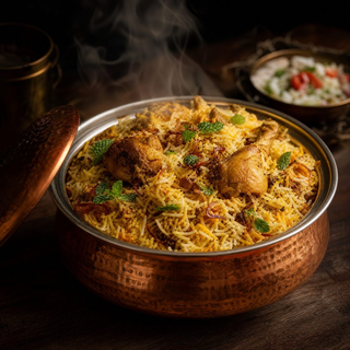 Hyderabadi Chicken Dum Biryani FP