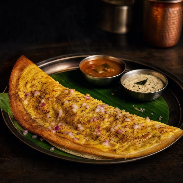 Egg Dosa.