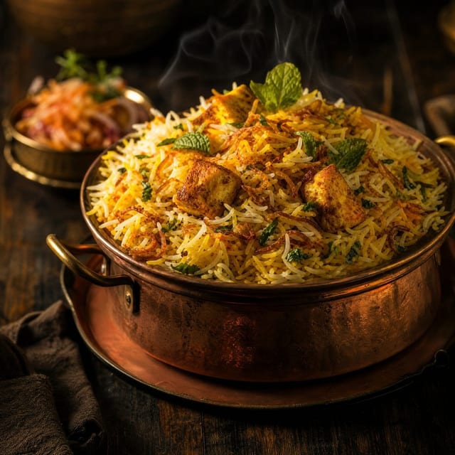 Paneer Biryani FP.
