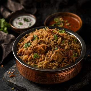 Ulavacharu Boneless Chicken Biryani