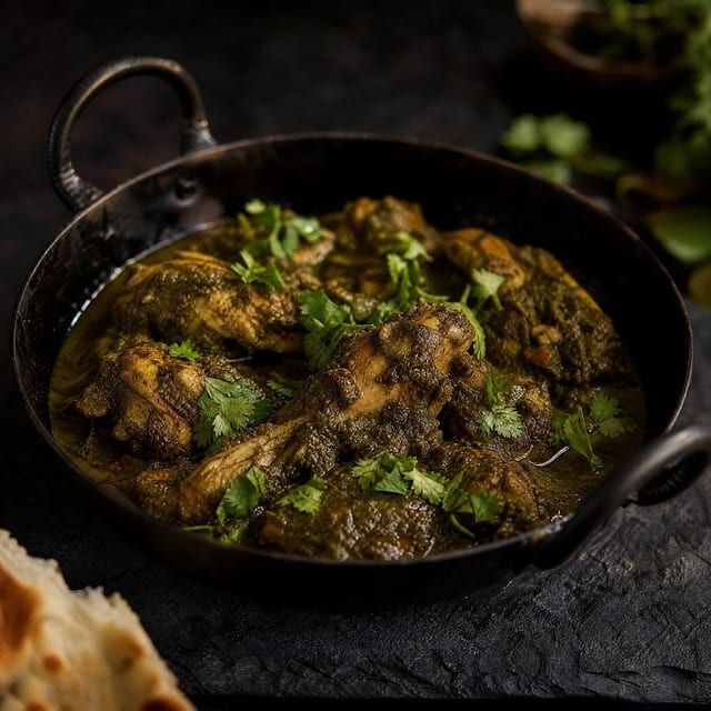 Gongura Chicken.