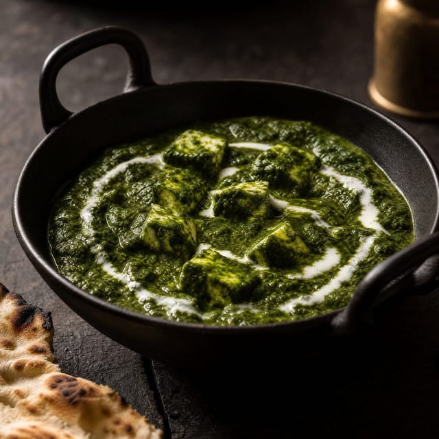 Palak Paneer.