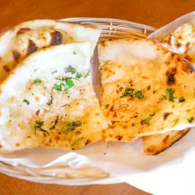 Garlic Basil Naan.