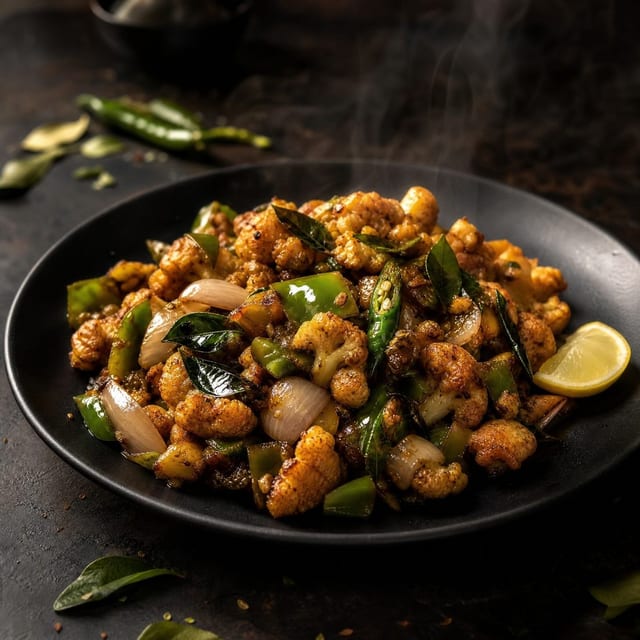 Green Chilli Gobi.
