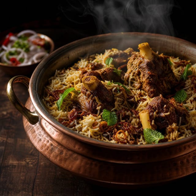 Goat Fry Biryani FP.