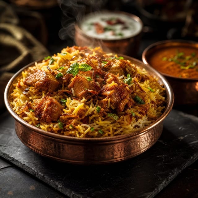 Boneless Chicken Biryani.