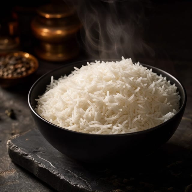 Plain Rice.