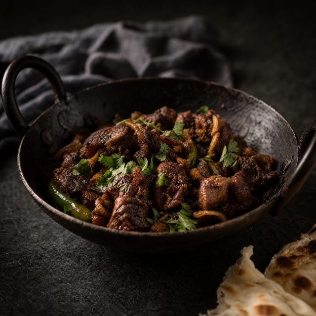 Mamsam Vepudu (Lamb Curry).