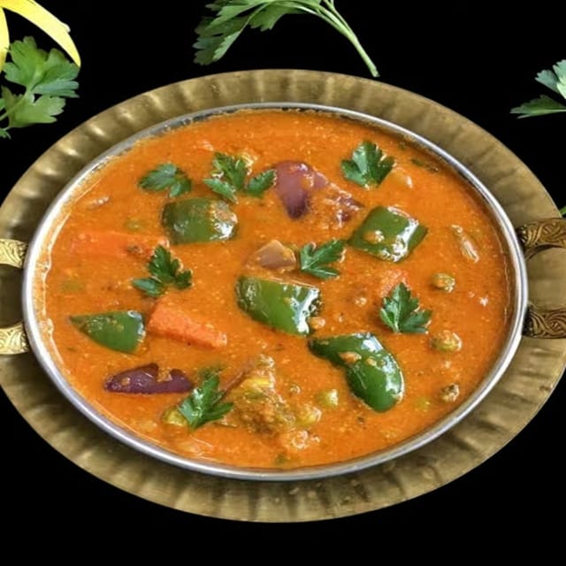 Mixed Veg Kadai Masala.
