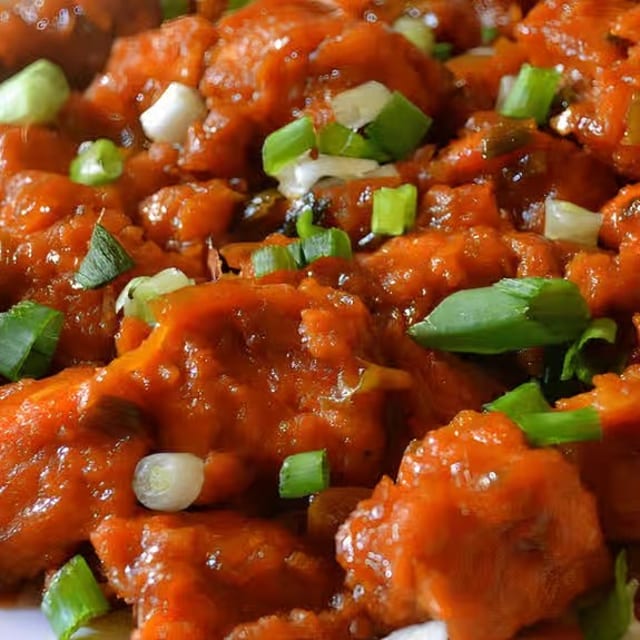 Chicken Manchurian.