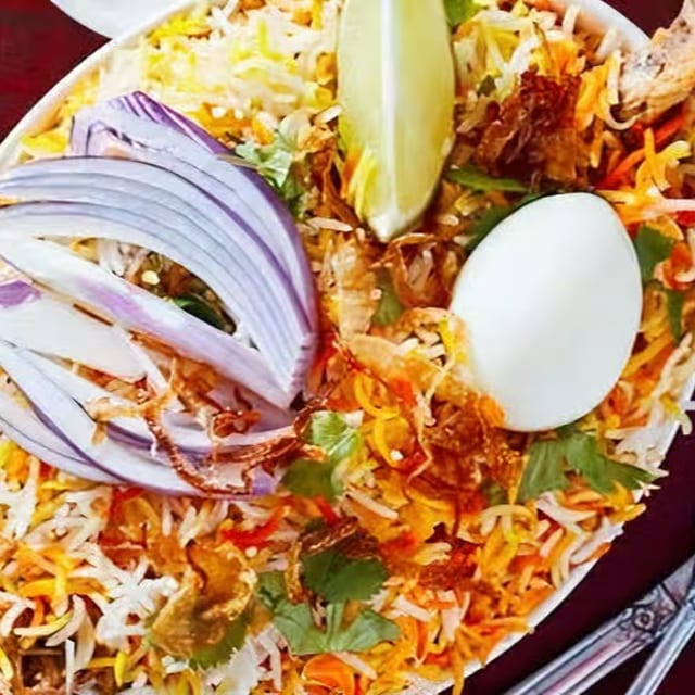 Hyderabadi Chicken Dum Biryani FP.