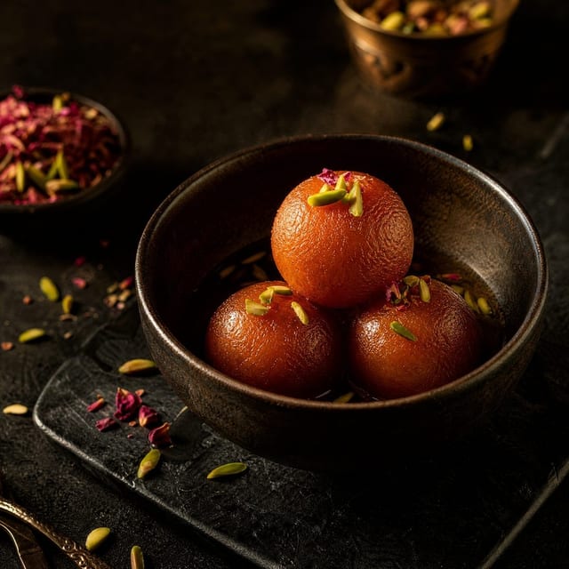 Gulab Jamun.