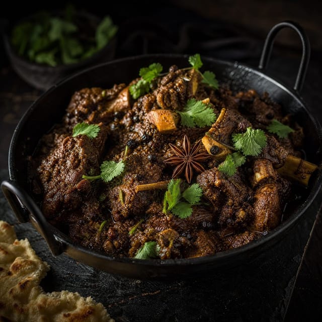Goat Pepper Masala.