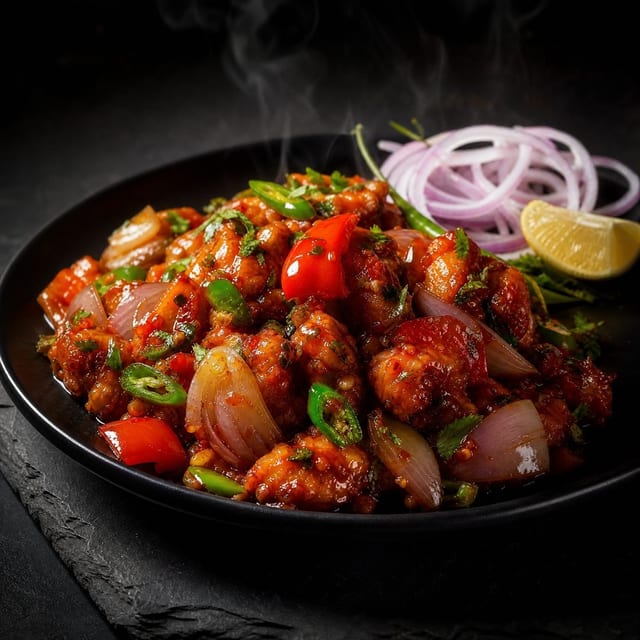 Chili Chicken.