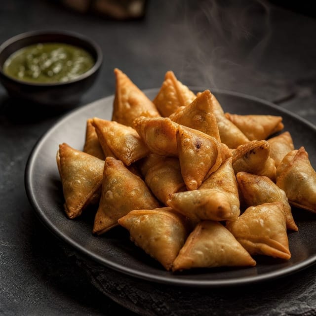 Cocktail Samosa.