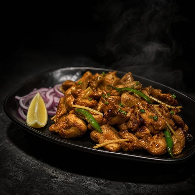 Ginger Chicken Appetizer.