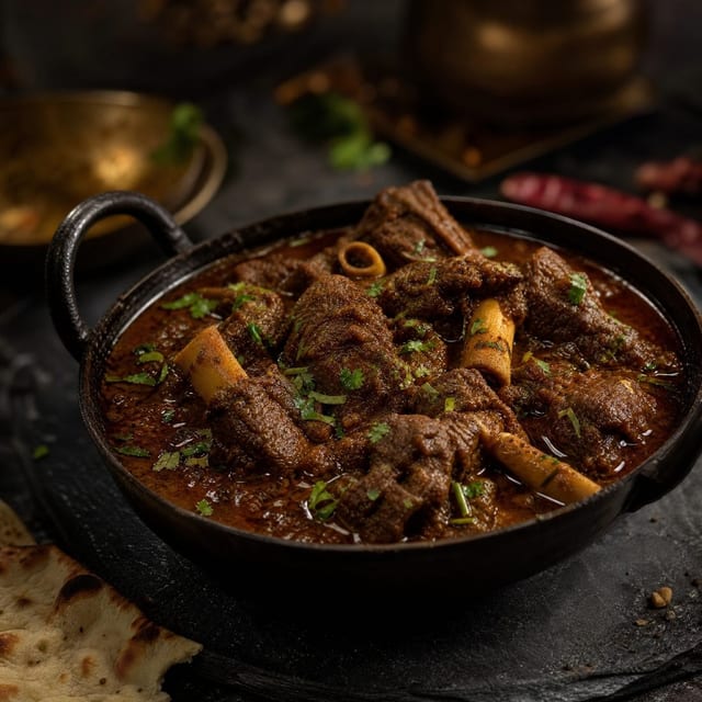 House Special Goat Curry.