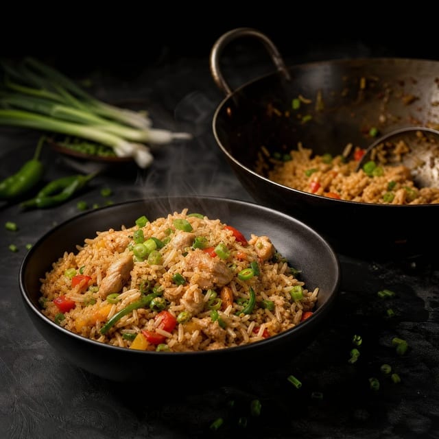 Chicken Fried Rice.