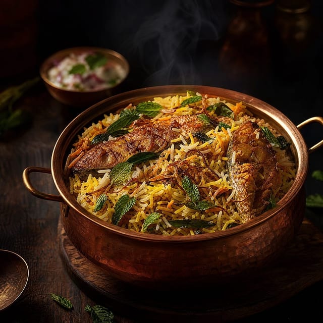 Fish Biryani FP.