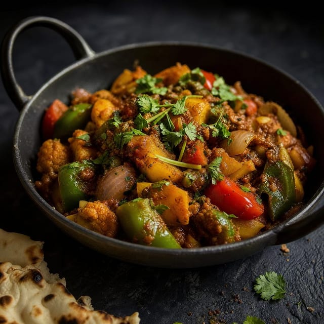 Mixed Veg Kadai Masala.