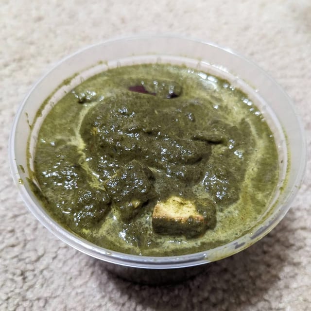 Palak Paneer.