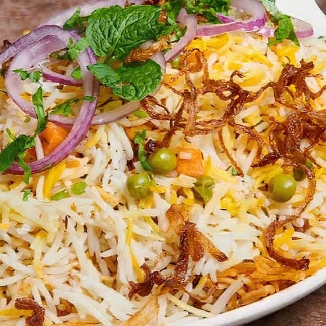 Hyderabadi Vegetable Dum Biryani FP.