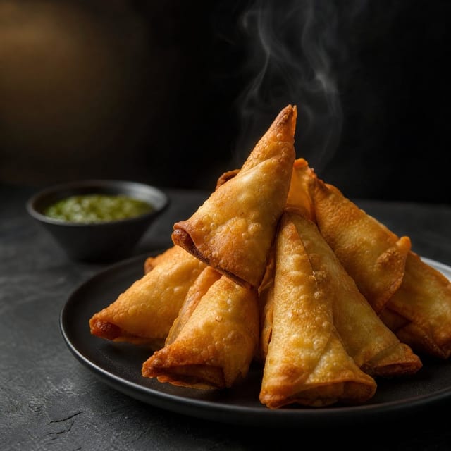 Theater Onion Samosa.
