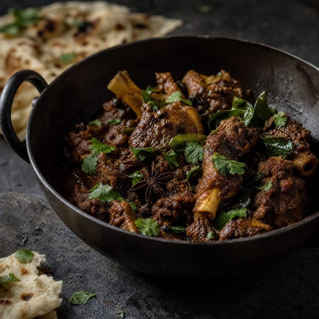 Chettinad Goat Curry.