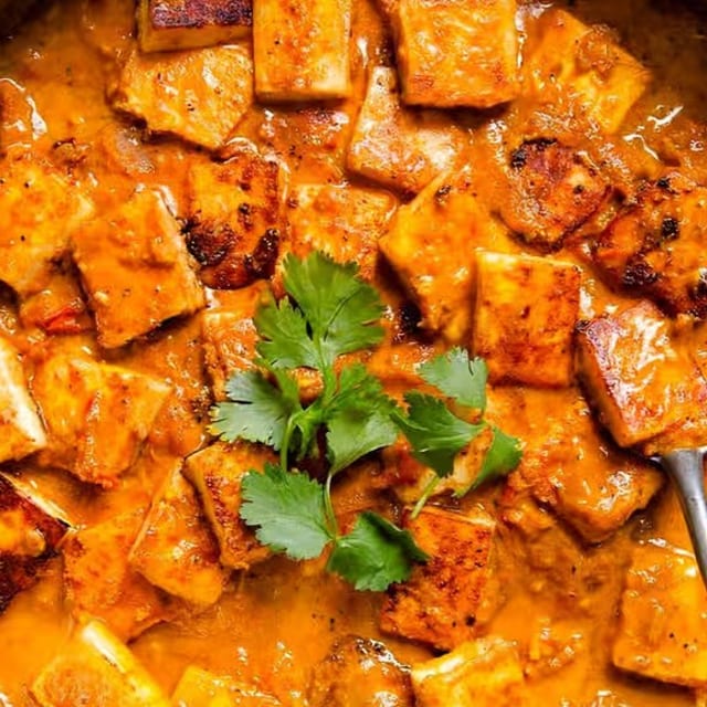 Paneer Tikka Masala.