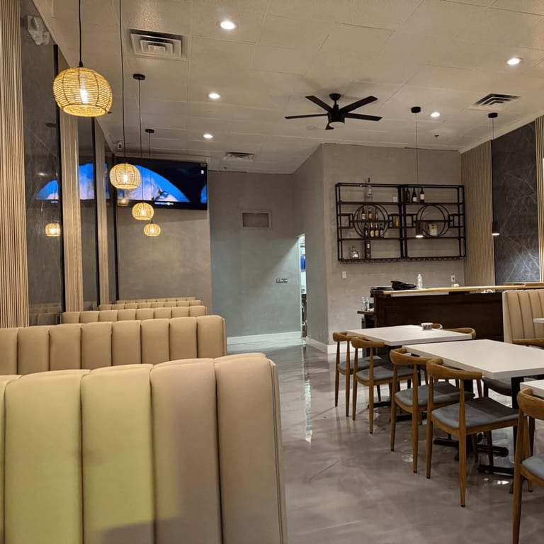 Your table in Ocotillo.