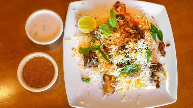 Chicken Dum Biryani.