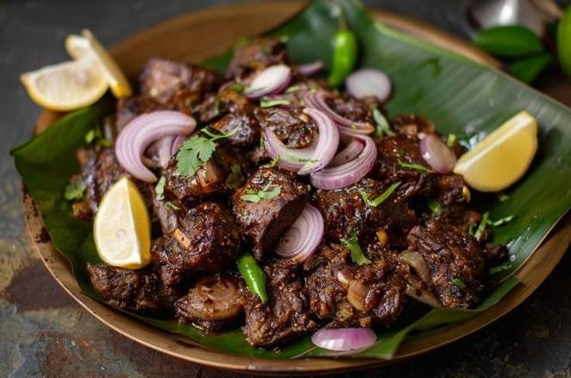 Curry Leaf Chicken Fry.