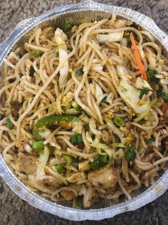 Chicken Triple Szechuan Noodles.