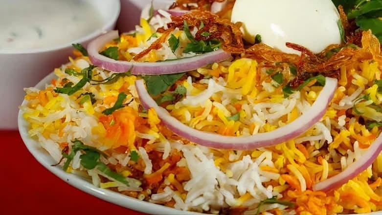 Lamb Keema Biryani.